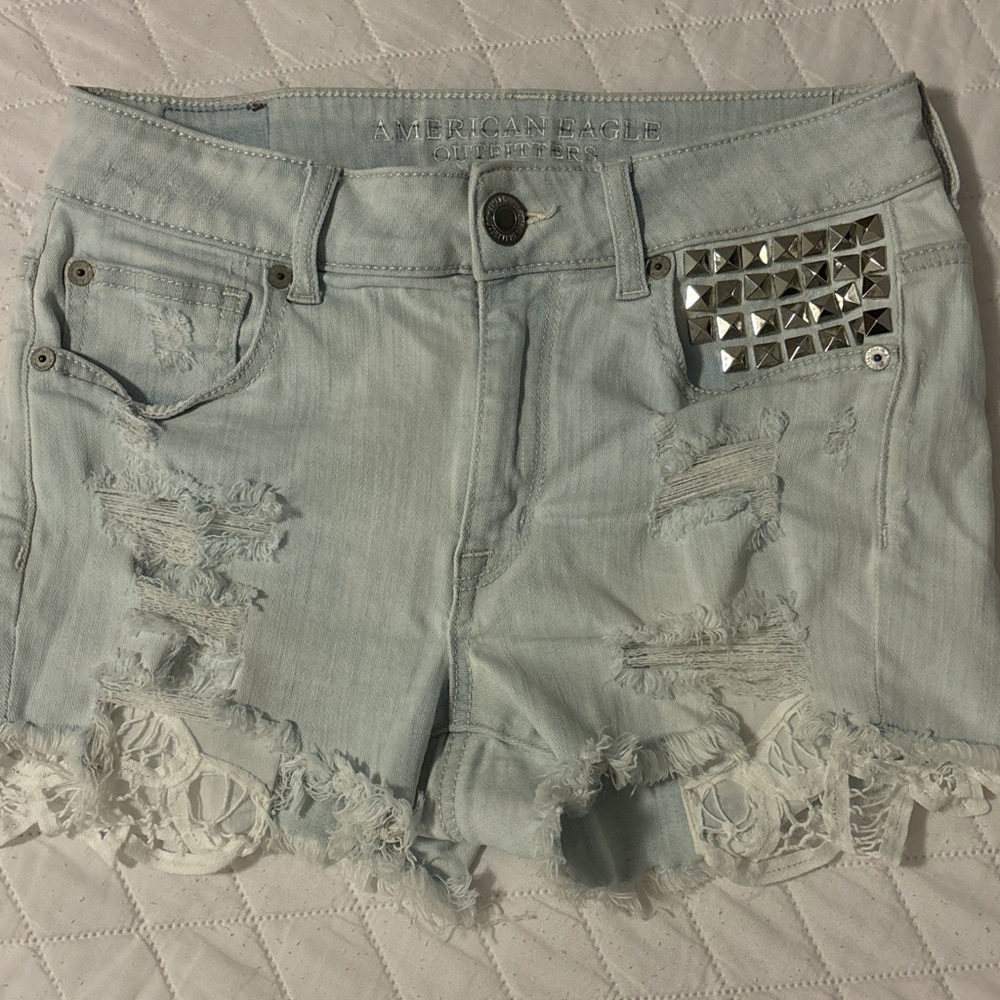 American Eagle Outfitters  Studded shorts